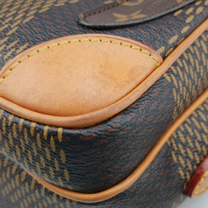 Secondhand Louis Vuitton Unisex Damier Giant Nile NIGO Collaboration Ebene Brown Damier Giant N40359 shoulderbag | stylenewstar