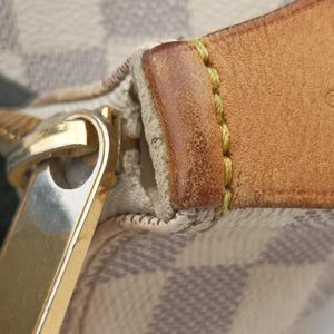 Secondhand Louis Vuitton SALEYA MM AZUR Damier Canvas N51185 handbag | stylenewstar
