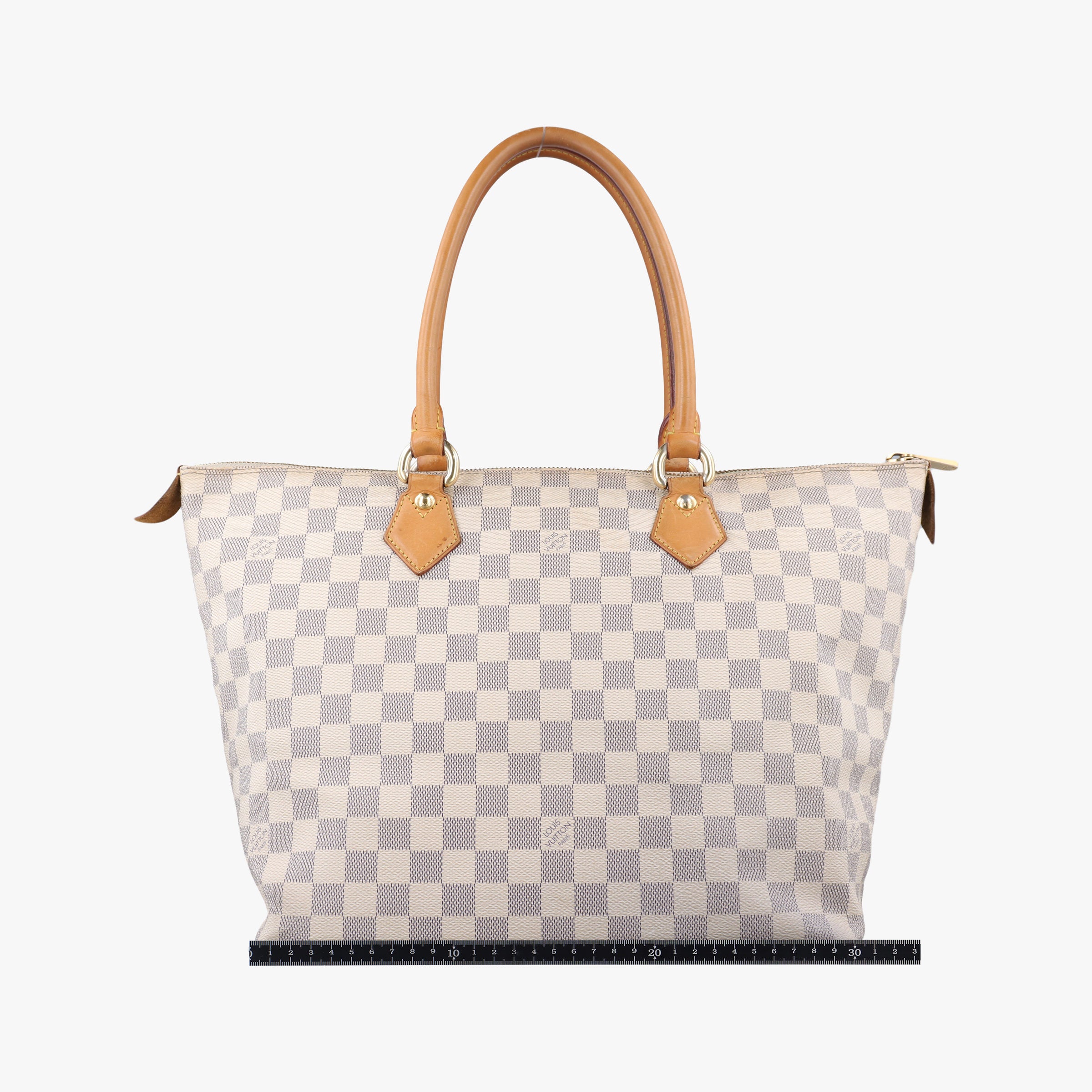 Secondhand Louis Vuitton SALEYA MM AZUR Damier Canvas N51185 handbag | stylenewstar