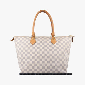 Secondhand Louis Vuitton SALEYA MM AZUR Damier Canvas N51185 handbag | stylenewstar