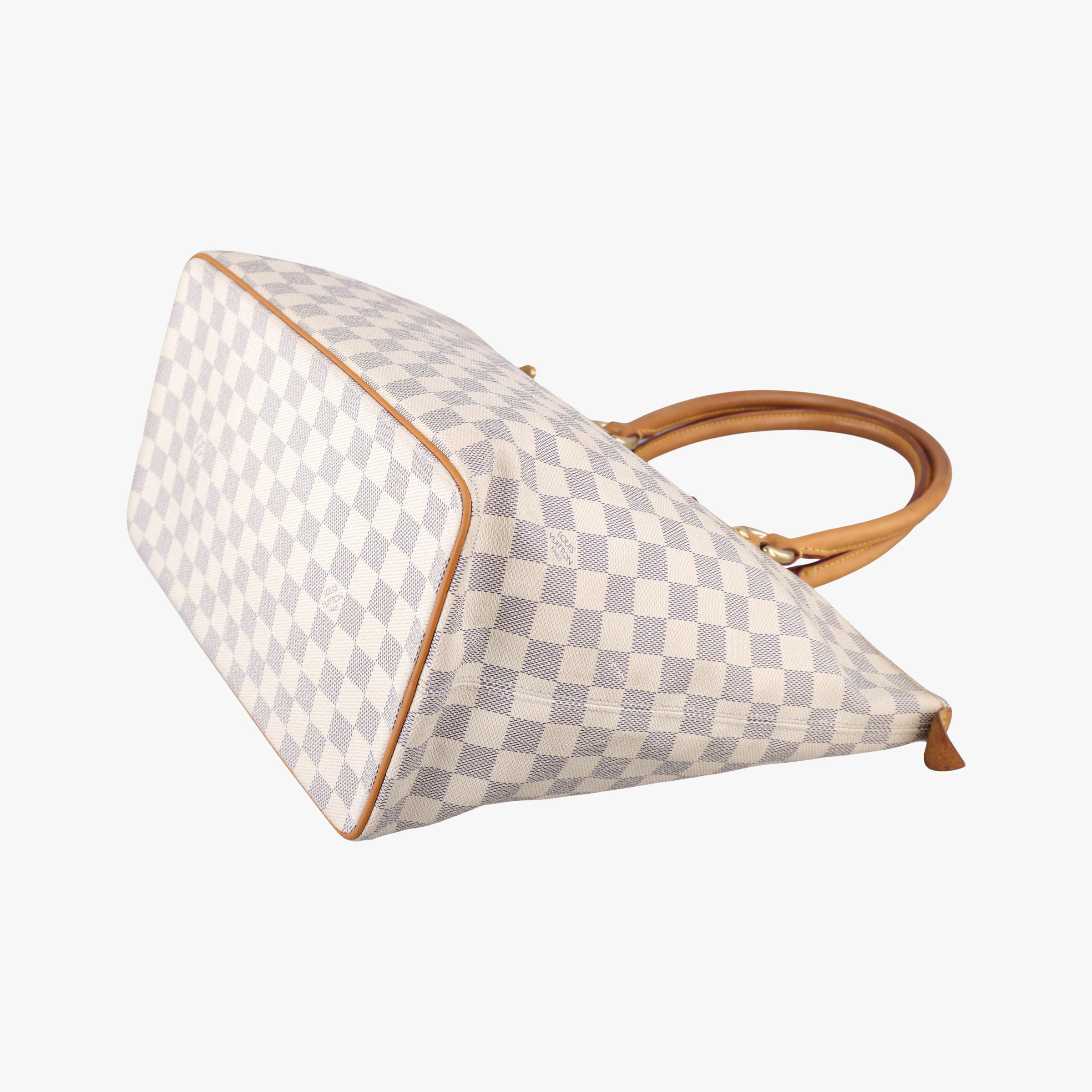 Secondhand Louis Vuitton SALEYA MM AZUR Damier Canvas N51185 handbag | stylenewstar