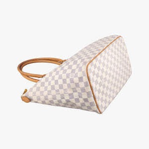 Secondhand Louis Vuitton SALEYA MM AZUR Damier Canvas N51185 handbag | stylenewstar