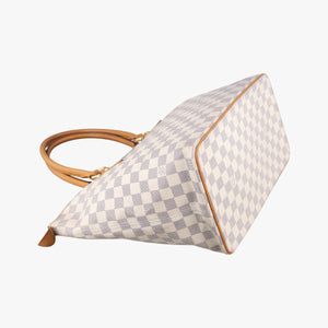 Secondhand Louis Vuitton SALEYA MM AZUR Damier Canvas N51185 handbag | stylenewstar