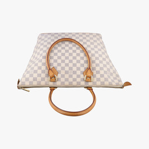 Secondhand Louis Vuitton SALEYA MM AZUR Damier Canvas N51185 handbag | stylenewstar