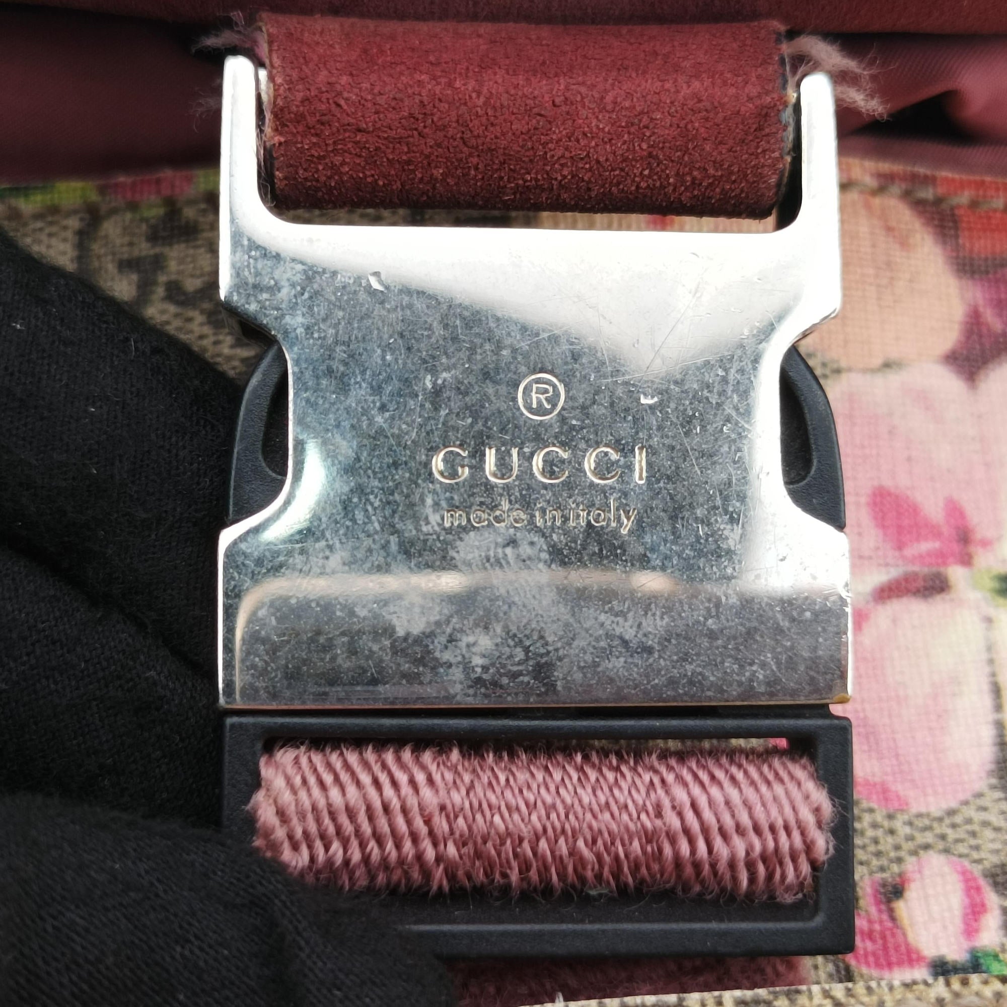 Pre-owned Gucci GG Blooms Beige×Multicolour PVC coated canvas 410544 backpack/rucksack | stylenewstar
