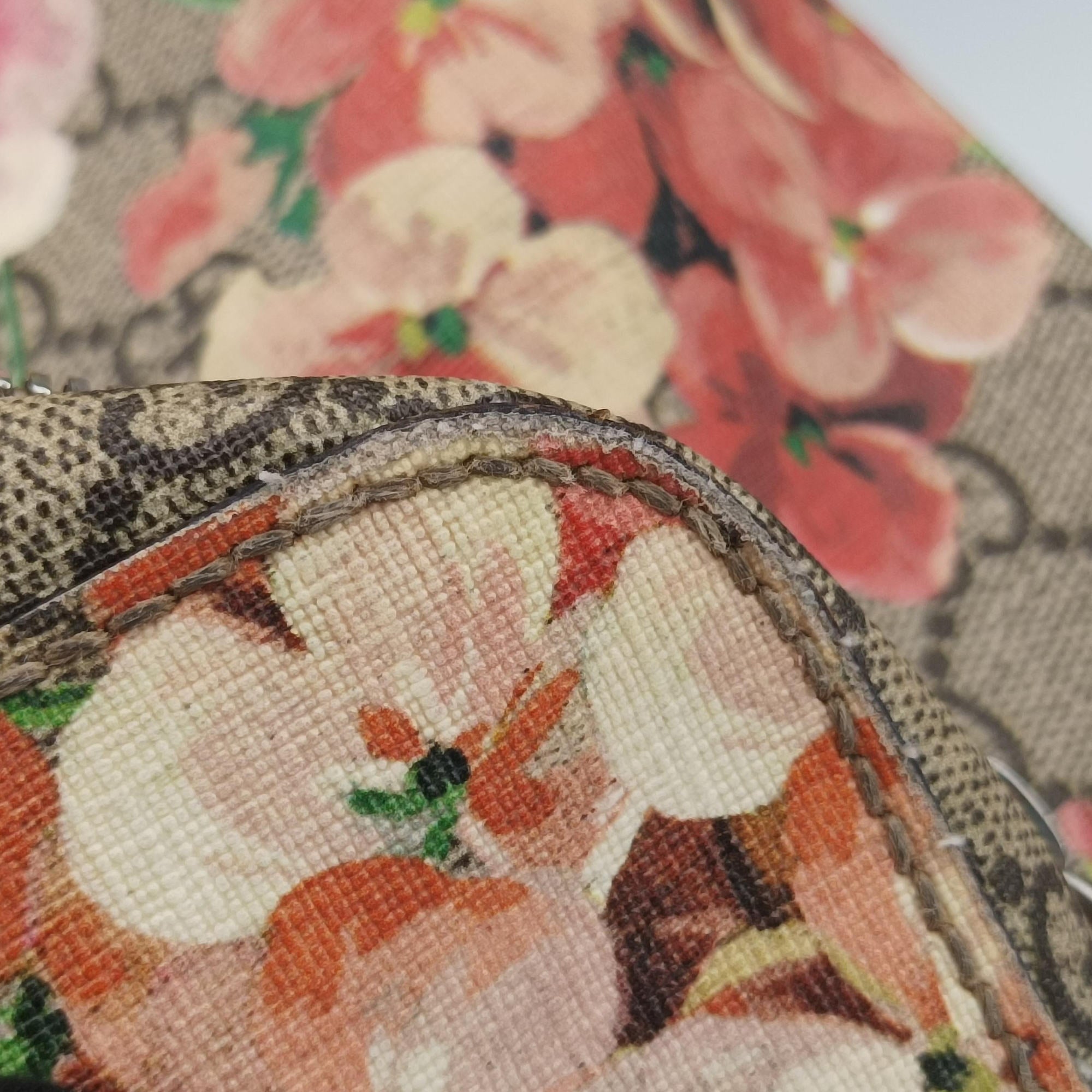 Pre-owned Gucci GG Blooms Beige×Multicolour PVC coated canvas 410544 backpack/rucksack | stylenewstar