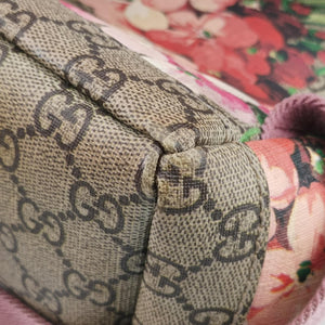 Pre-owned Gucci GG Blooms Beige×Multicolour PVC coated canvas 410544 backpack/rucksack | stylenewstar