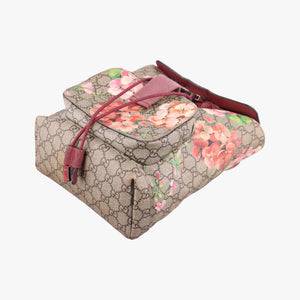 Pre-owned Gucci GG Blooms Beige×Multicolour PVC coated canvas 410544 backpack/rucksack | stylenewstar