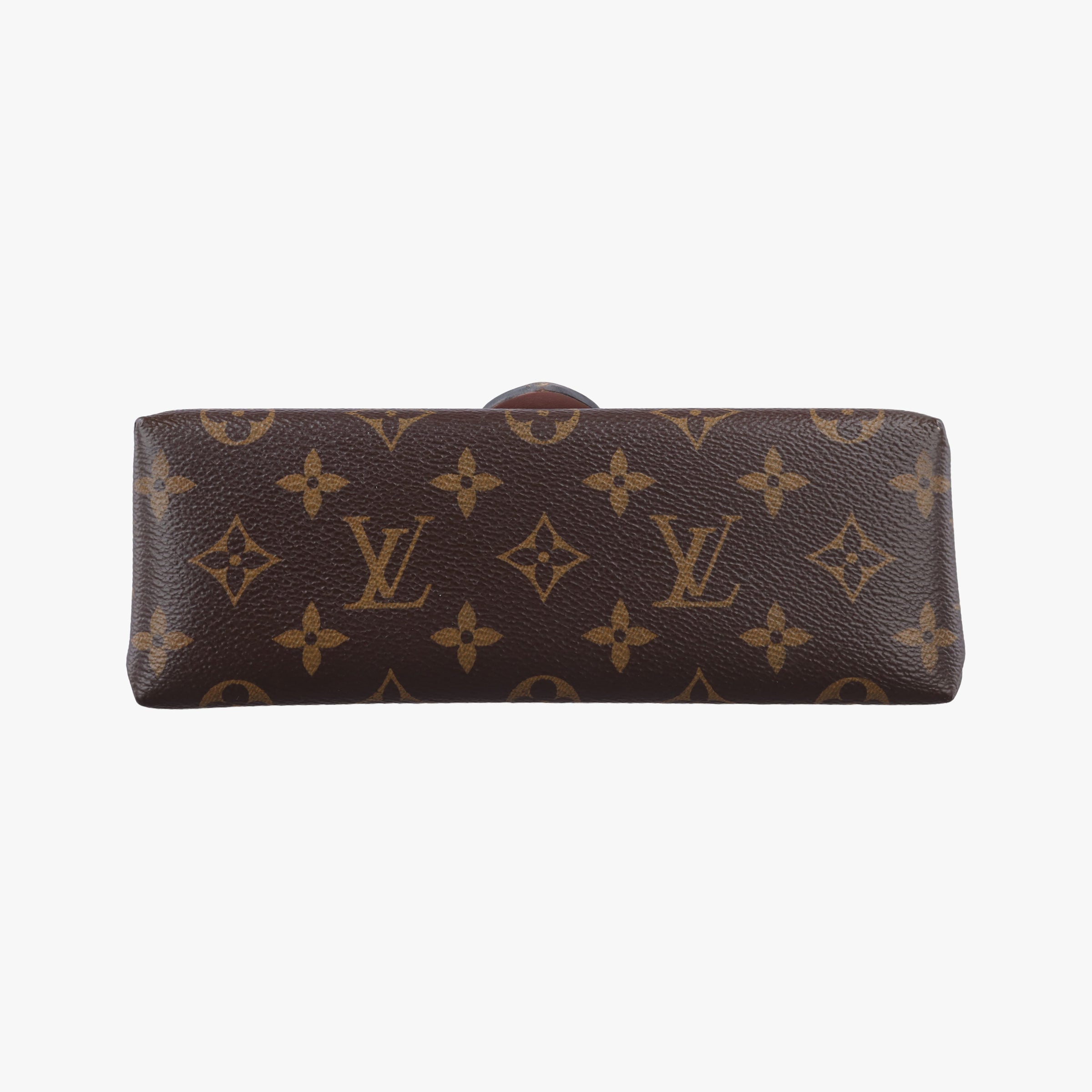 Pre-owned Louis Vuitton LOCKY BB Brown×ROSE POUDRE Monogram Canvas×calf leather M44080 shoulderbag | stylenewstar