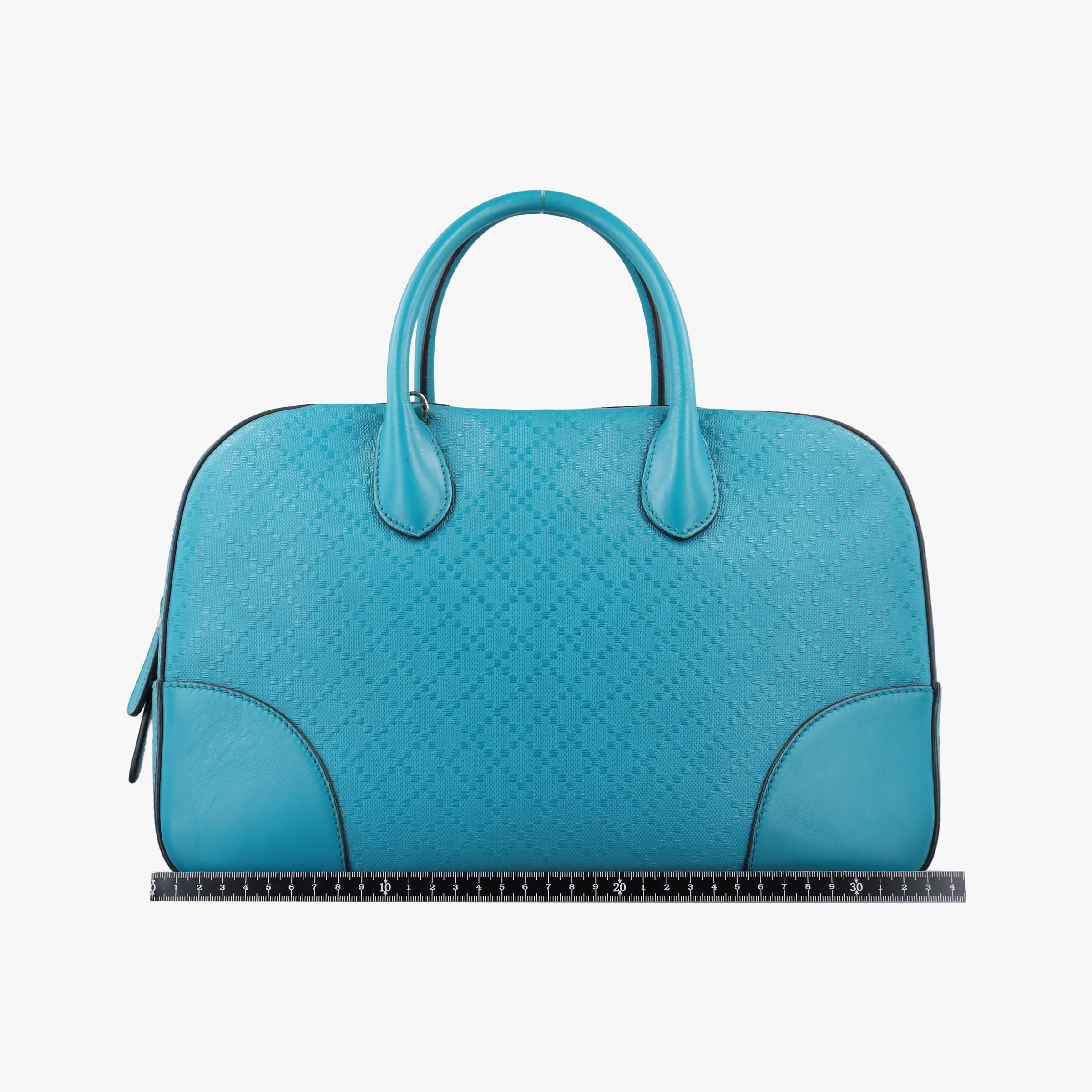 Secondhand Gucci Bright Diamante Blue Leather 354332 shoulderbag | stylenewstar