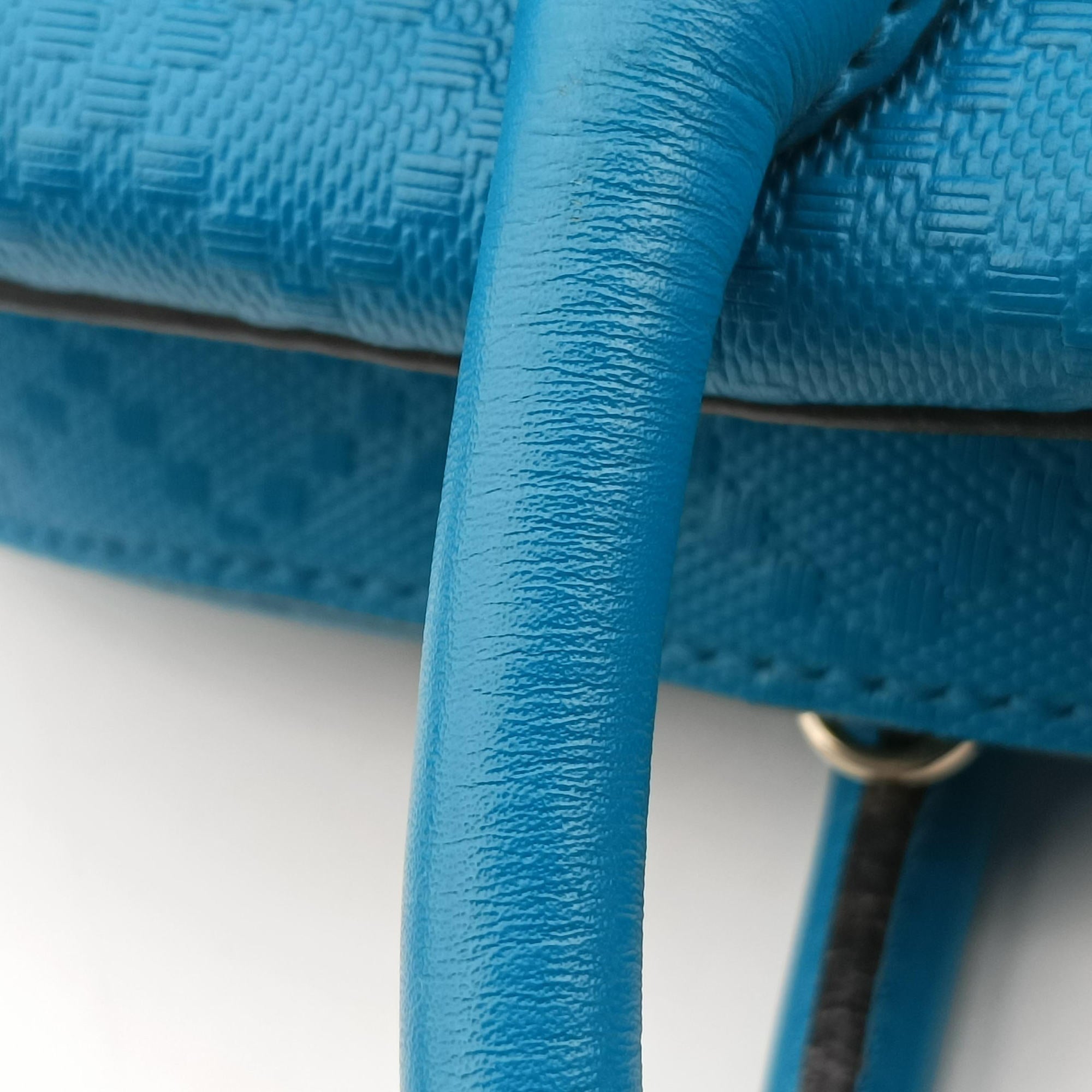 Secondhand Gucci Bright Diamante Blue Leather 354332 shoulderbag | stylenewstar
