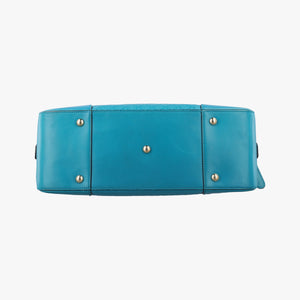 Secondhand Gucci Bright Diamante Blue Leather 354332 shoulderbag | stylenewstar