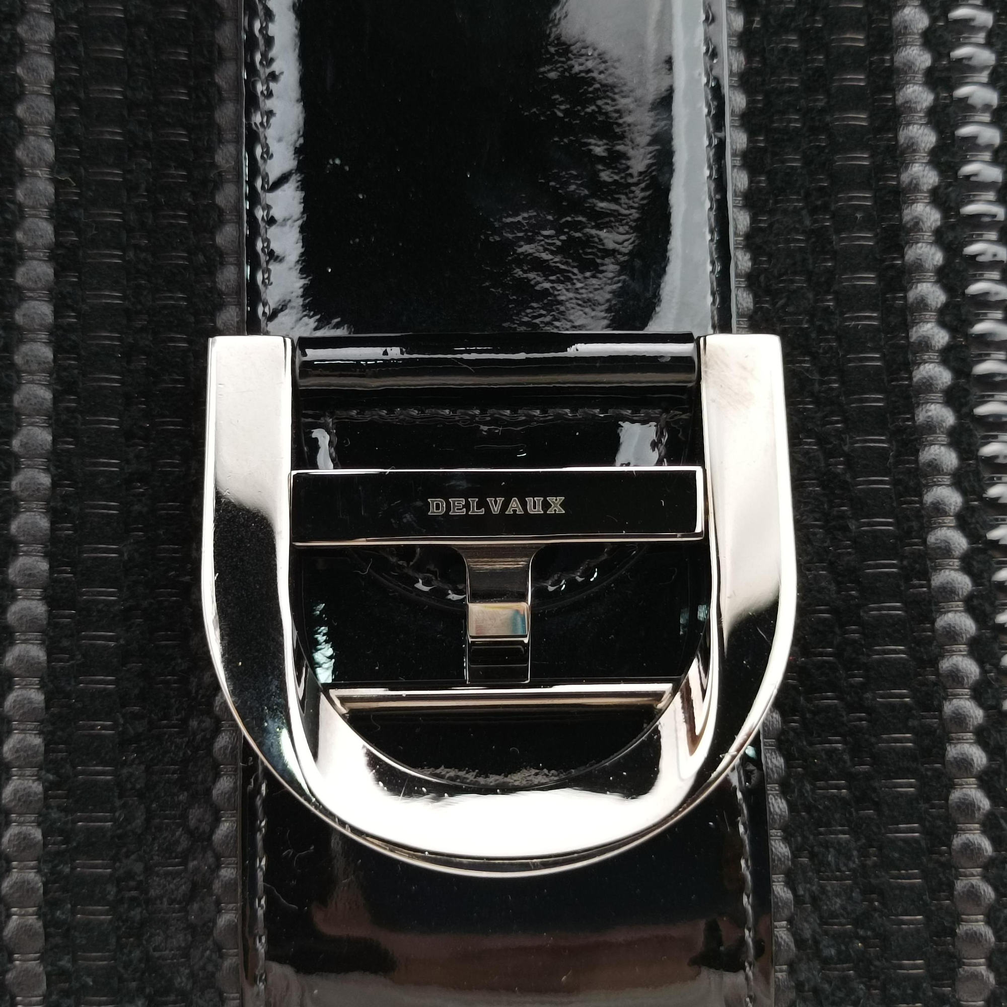 Secondhand Delvaux Brillant Black Leather  handbag | stylenewstar