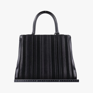 Secondhand Delvaux Brillant Black Leather  handbag | stylenewstar