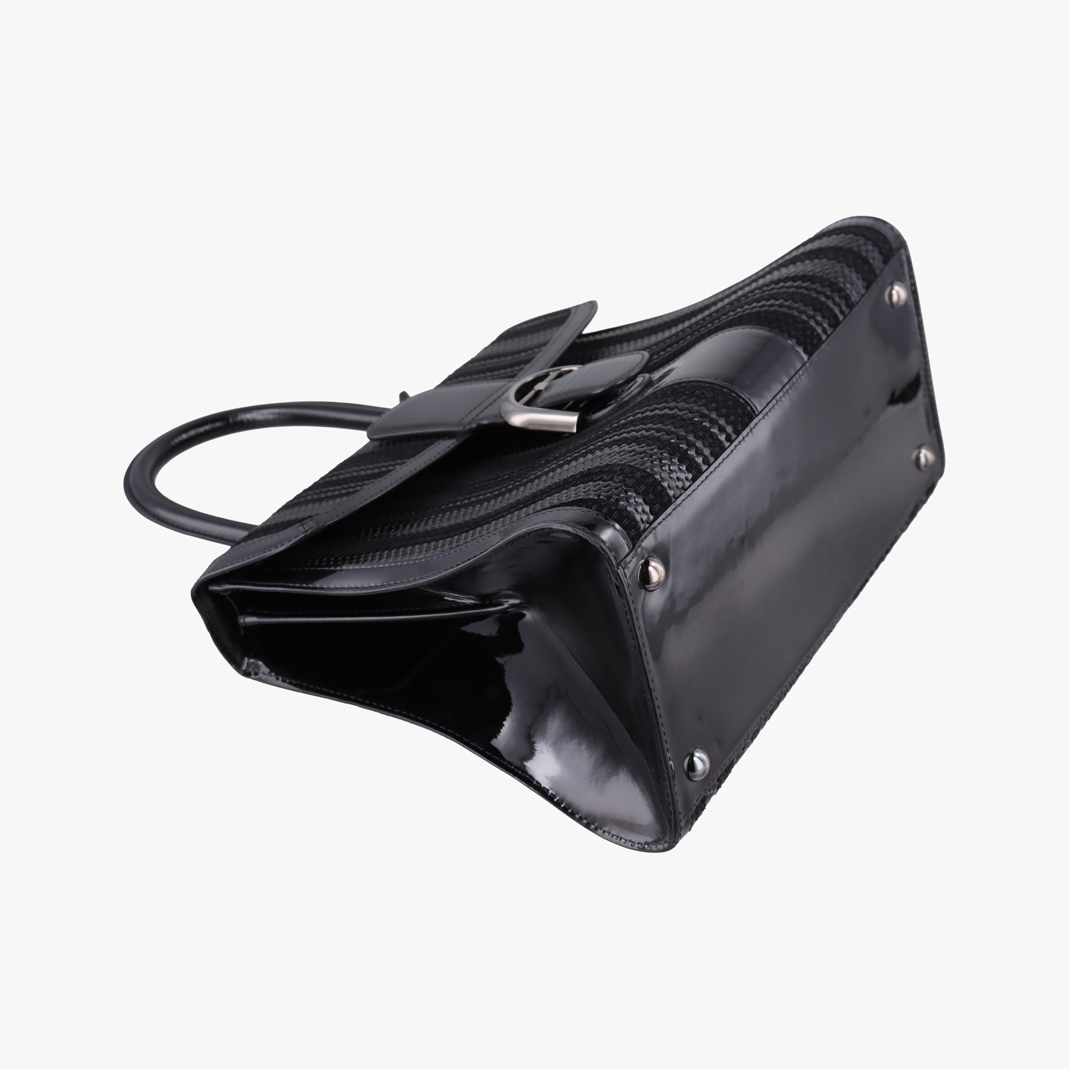 Secondhand Delvaux Brillant Black Leather  handbag | stylenewstar