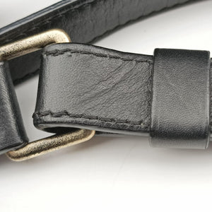 Vintage Louis Vuitton Paris Spool Speedy Mini 20 BLACK Leather M95814 shoulderbag | stylenewstar