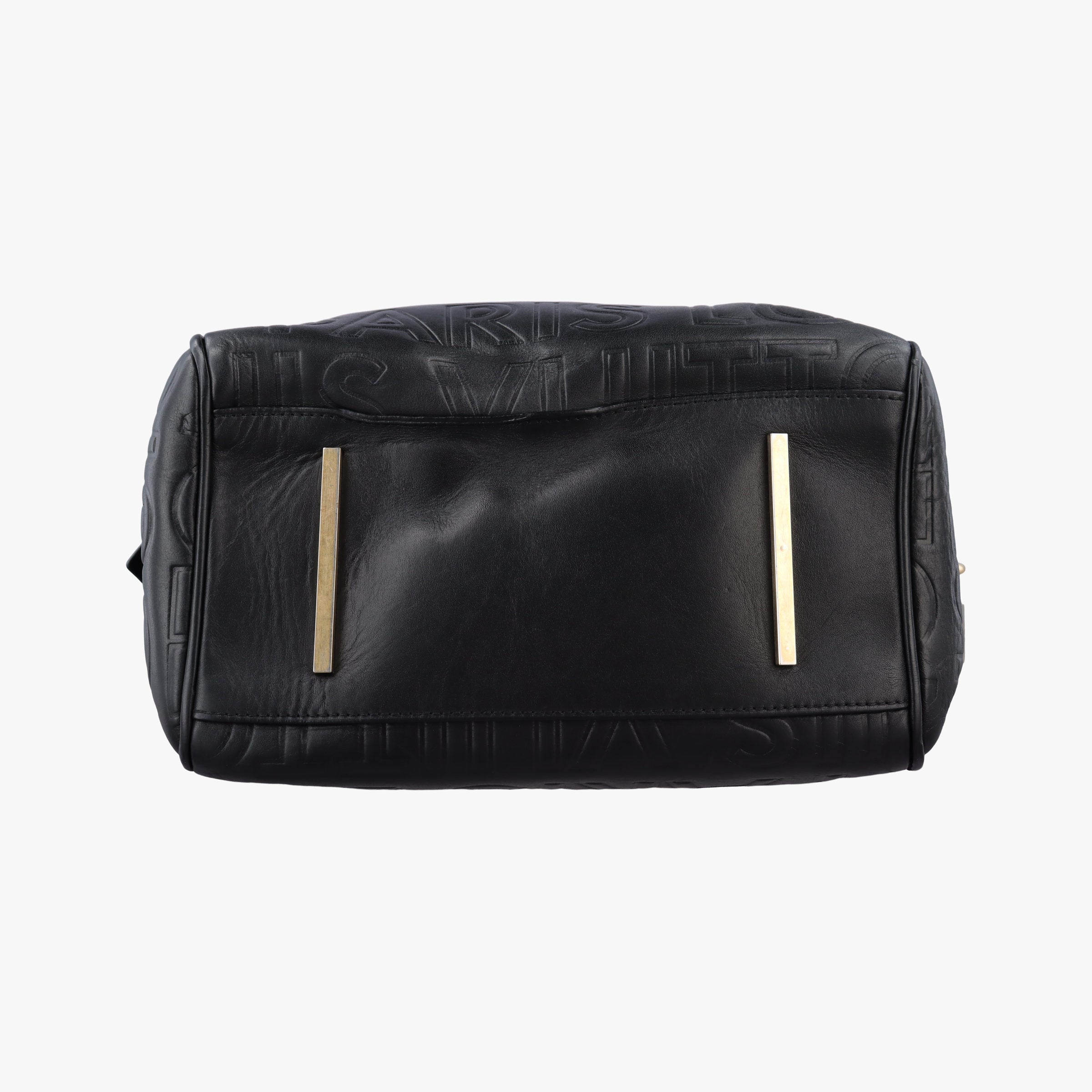 Vintage Louis Vuitton Paris Spool Speedy Mini 20 BLACK Leather M95814 shoulderbag | stylenewstar