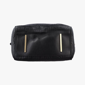 Vintage Louis Vuitton Paris Spool Speedy Mini 20 BLACK Leather M95814 shoulderbag | stylenewstar