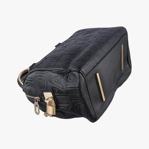 Vintage Louis Vuitton Paris Spool Speedy Mini 20 BLACK Leather M95814 shoulderbag | stylenewstar