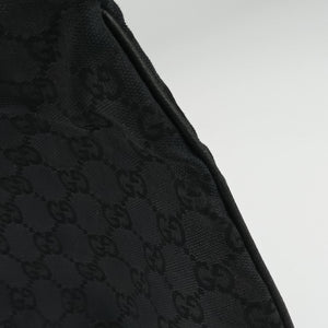 Pre-owned Gucci Hobo Black canvas 145826 shoulderbag | stylenewstar