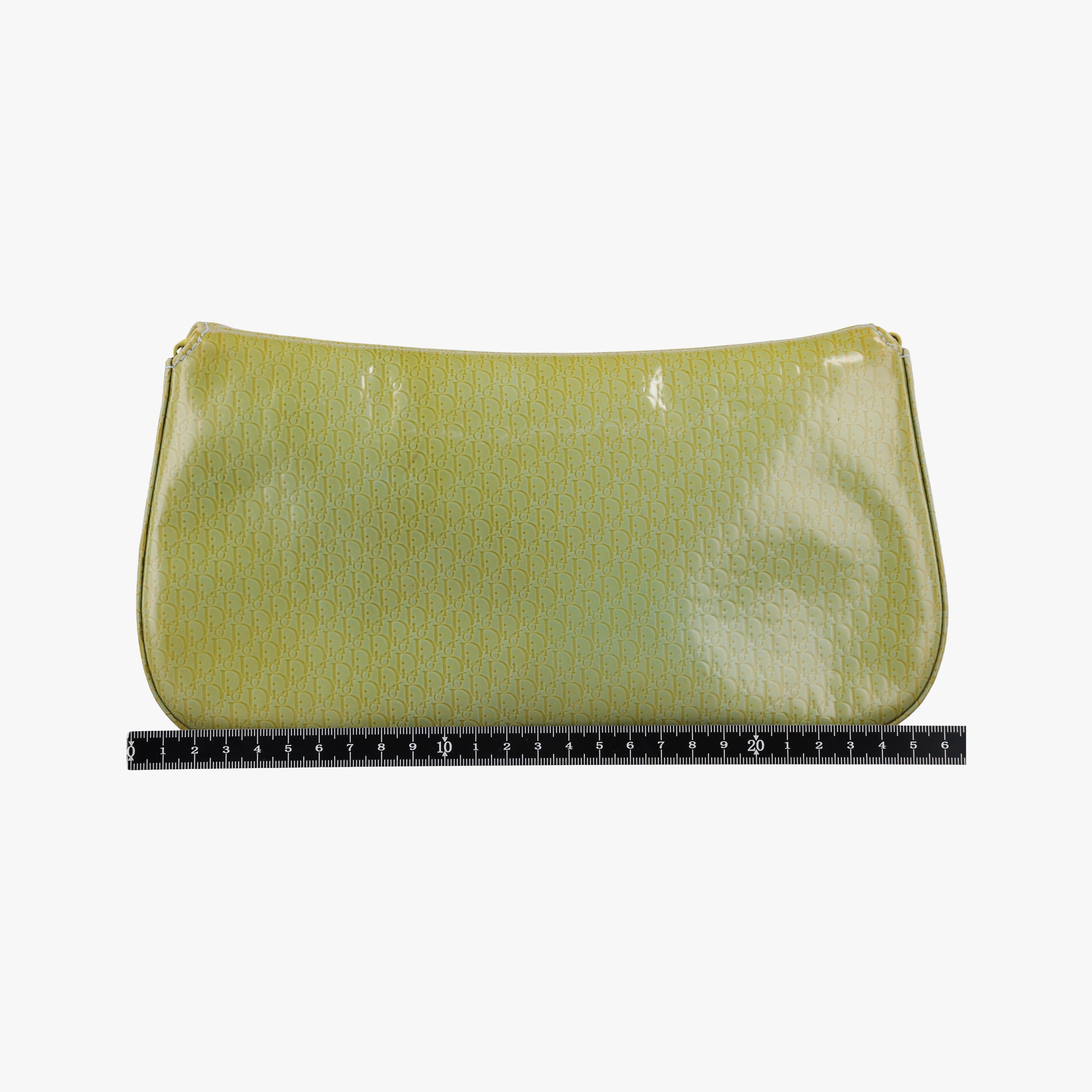 Vintage Christian Dior Maris Pearl Green leather  shoulderbag | stylenewstar