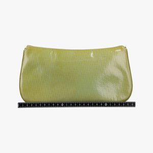 Vintage Christian Dior Maris Pearl Green leather  shoulderbag | stylenewstar