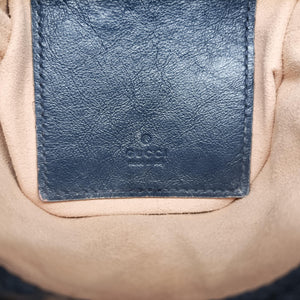 Vintage Gucci GG Marmont Blue Leather 573817 shoulderbag | stylenewstar