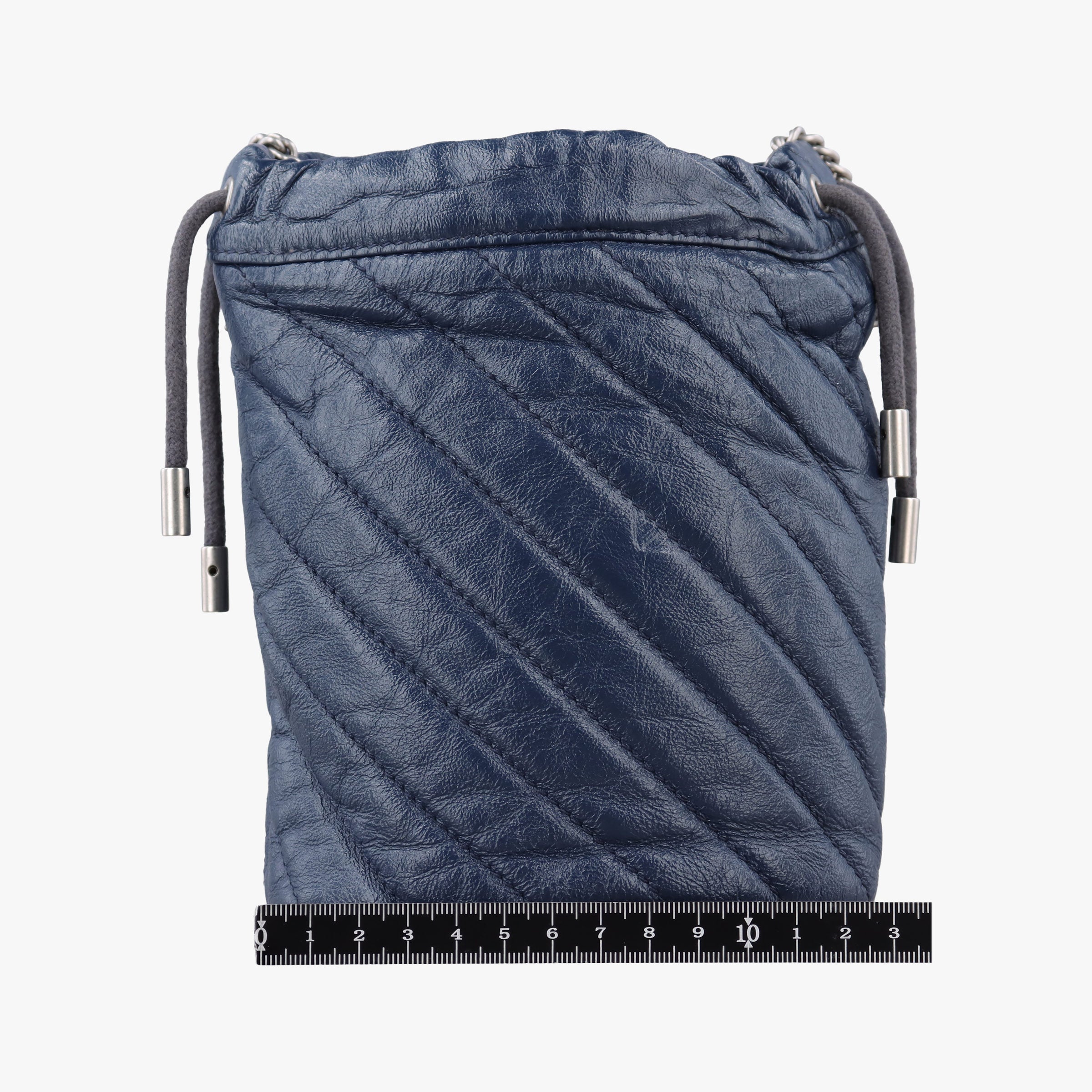 Vintage Gucci GG Marmont Blue Leather 573817 shoulderbag | stylenewstar