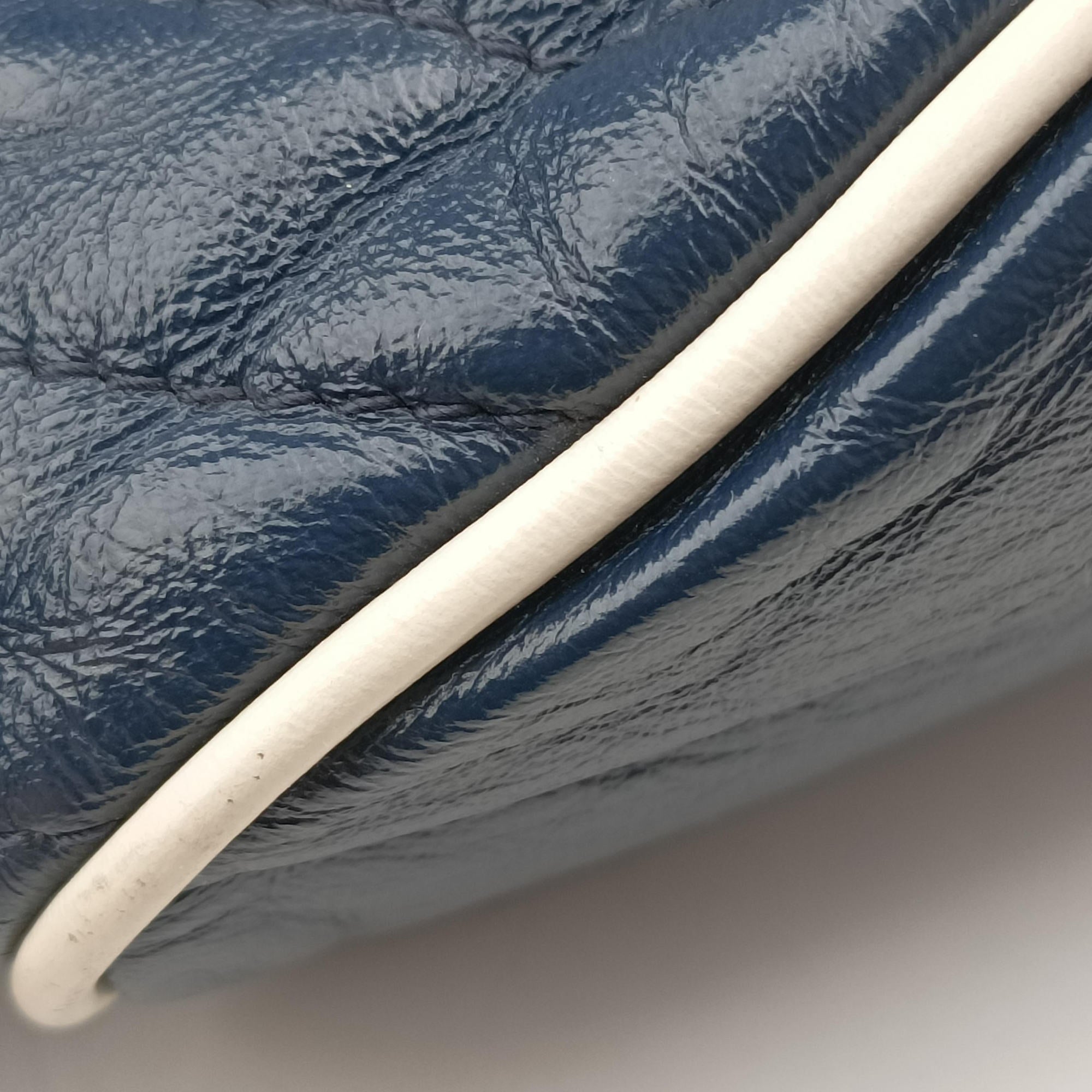 Vintage Gucci GG Marmont Blue Leather 573817 shoulderbag | stylenewstar