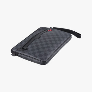 Pre-owned Louis Vuitton Utility Supplement Noir Damier Graphite N60324 clutchbag | stylenewstar