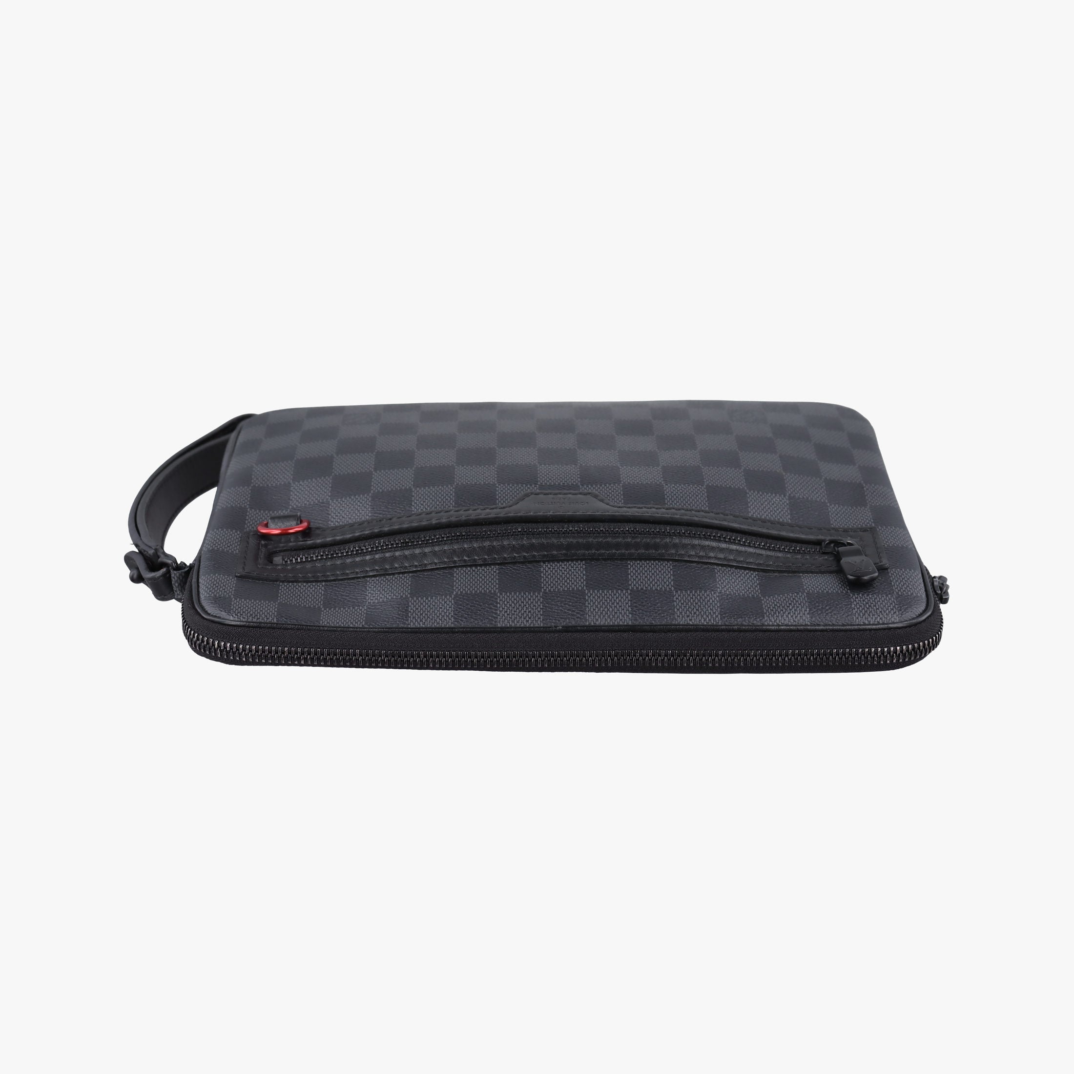 Pre-owned Louis Vuitton Utility Supplement Noir Damier Graphite N60324 clutchbag | stylenewstar
