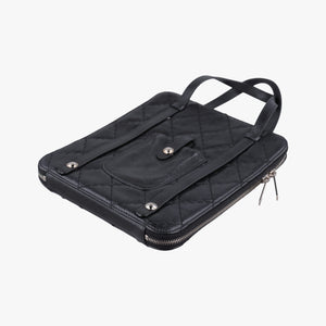 Vintage Chanel Matelasse Black Leather  shoulderbag | stylenewstar