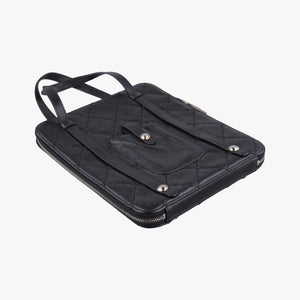 Vintage Chanel Matelasse Black Leather  shoulderbag | stylenewstar