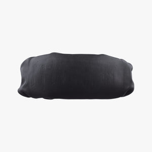 Pre-owned Bottega Veneta Gathered Black Leather  shoulderbag | stylenewstar