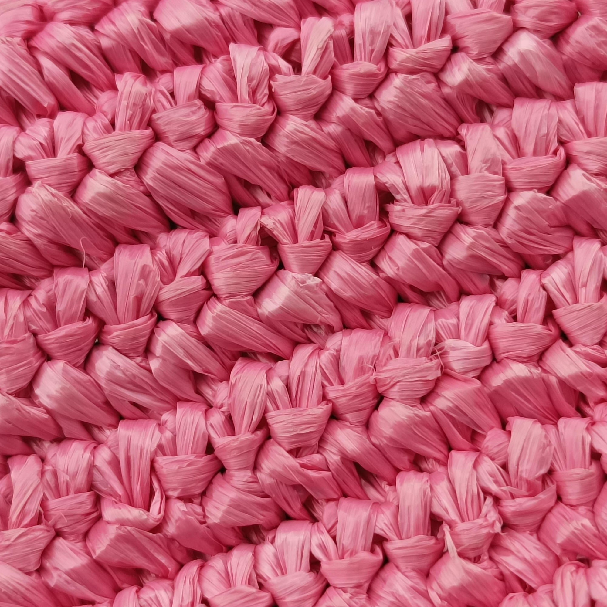 Pre-owned Fendi Chef Bag Pink straw 8BK042 handbag | stylenewstar