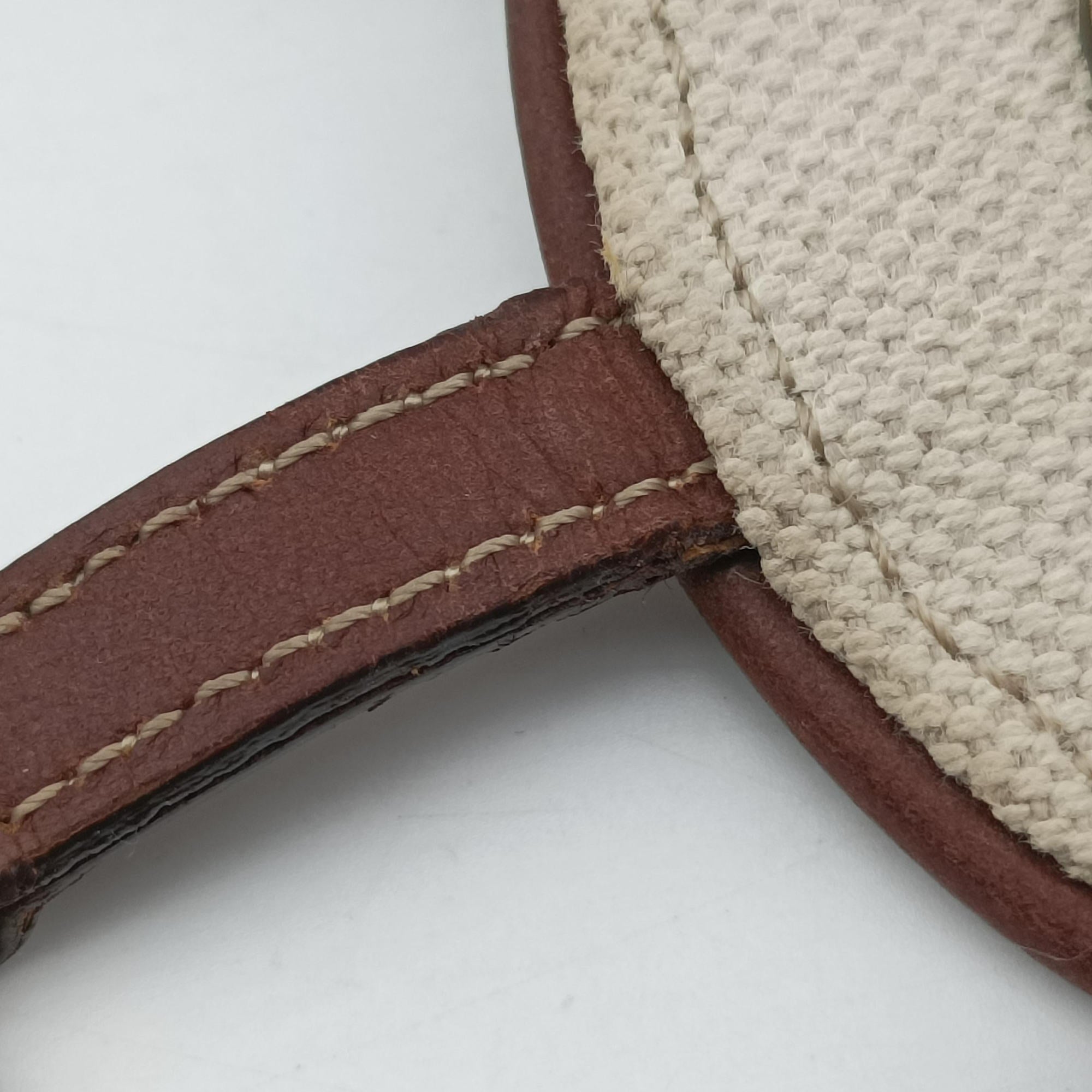 Secondhand Christian Dior Saddle Beige × Brown Canvas × Leather  bum bag/waist bag | stylenewstar