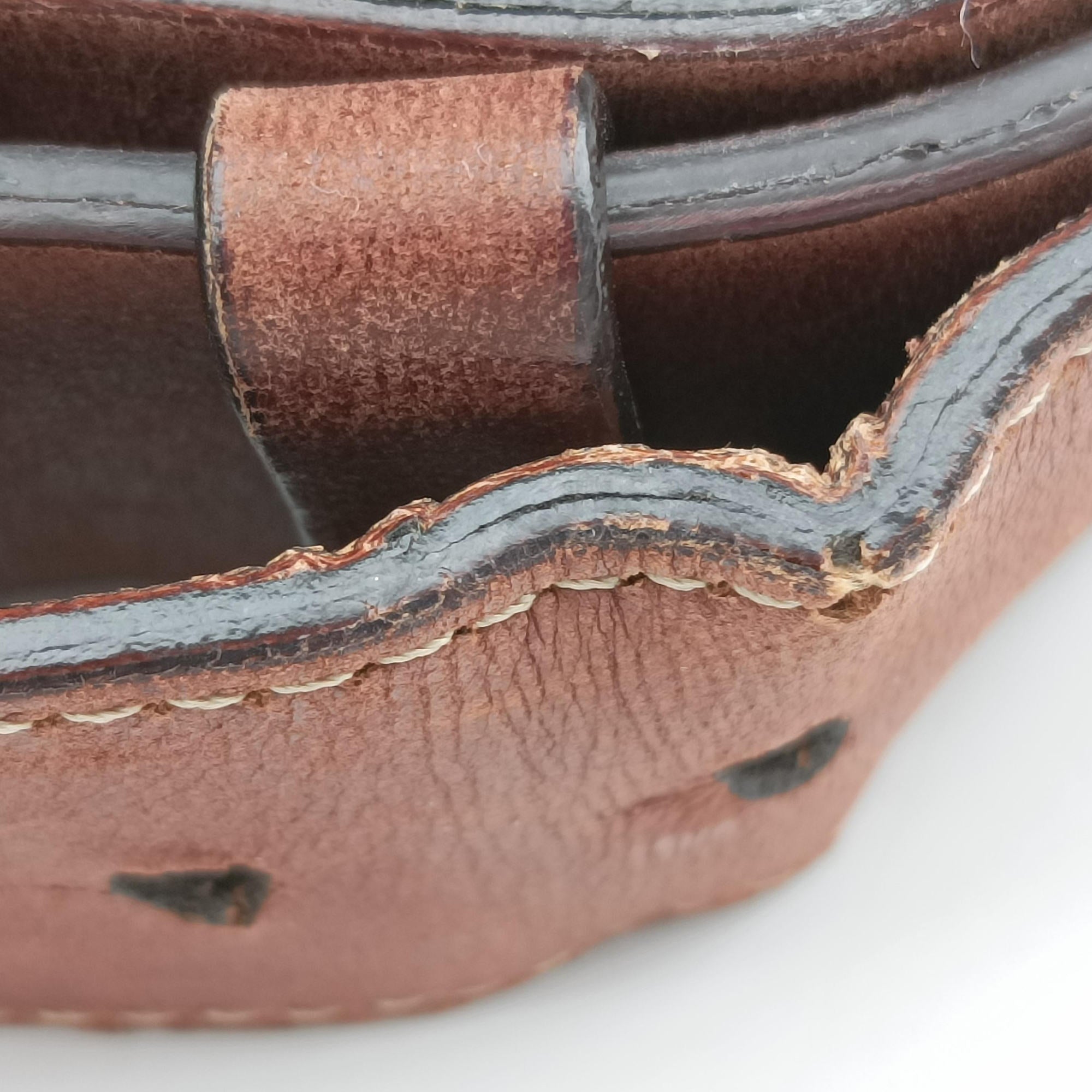 Secondhand Christian Dior Saddle Beige × Brown Canvas × Leather  bum bag/waist bag | stylenewstar