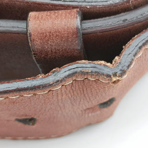 Secondhand Christian Dior Saddle Beige × Brown Canvas × Leather  bum bag/waist bag | stylenewstar