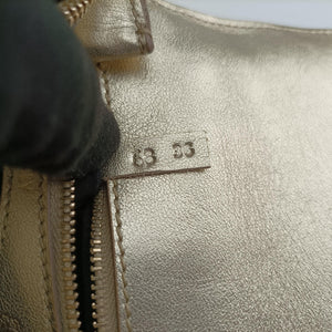 Pre-owned TODS Double T Golden Leather  shoulderbag | stylenewstar