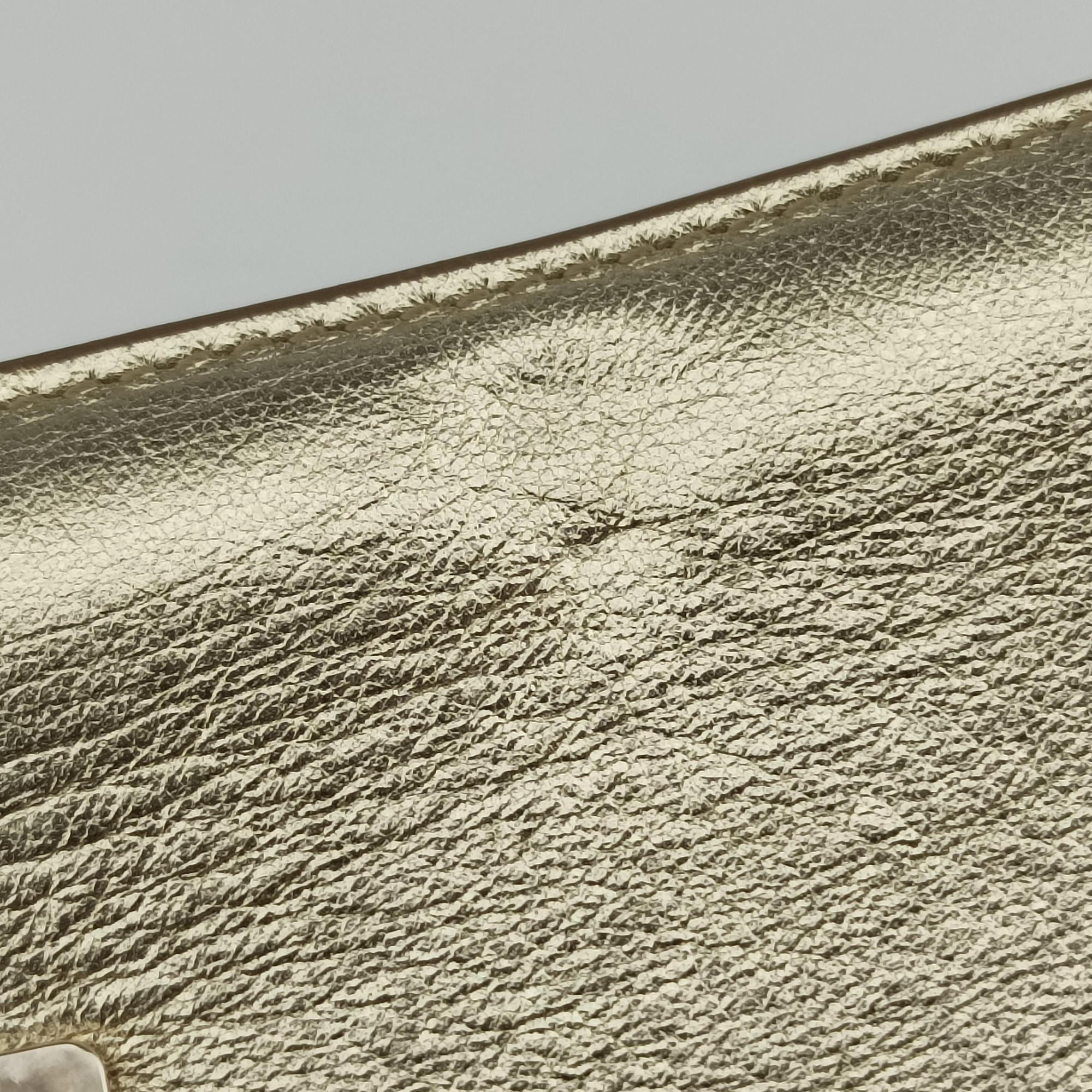Pre-owned TODS Double T Golden Leather  shoulderbag | stylenewstar