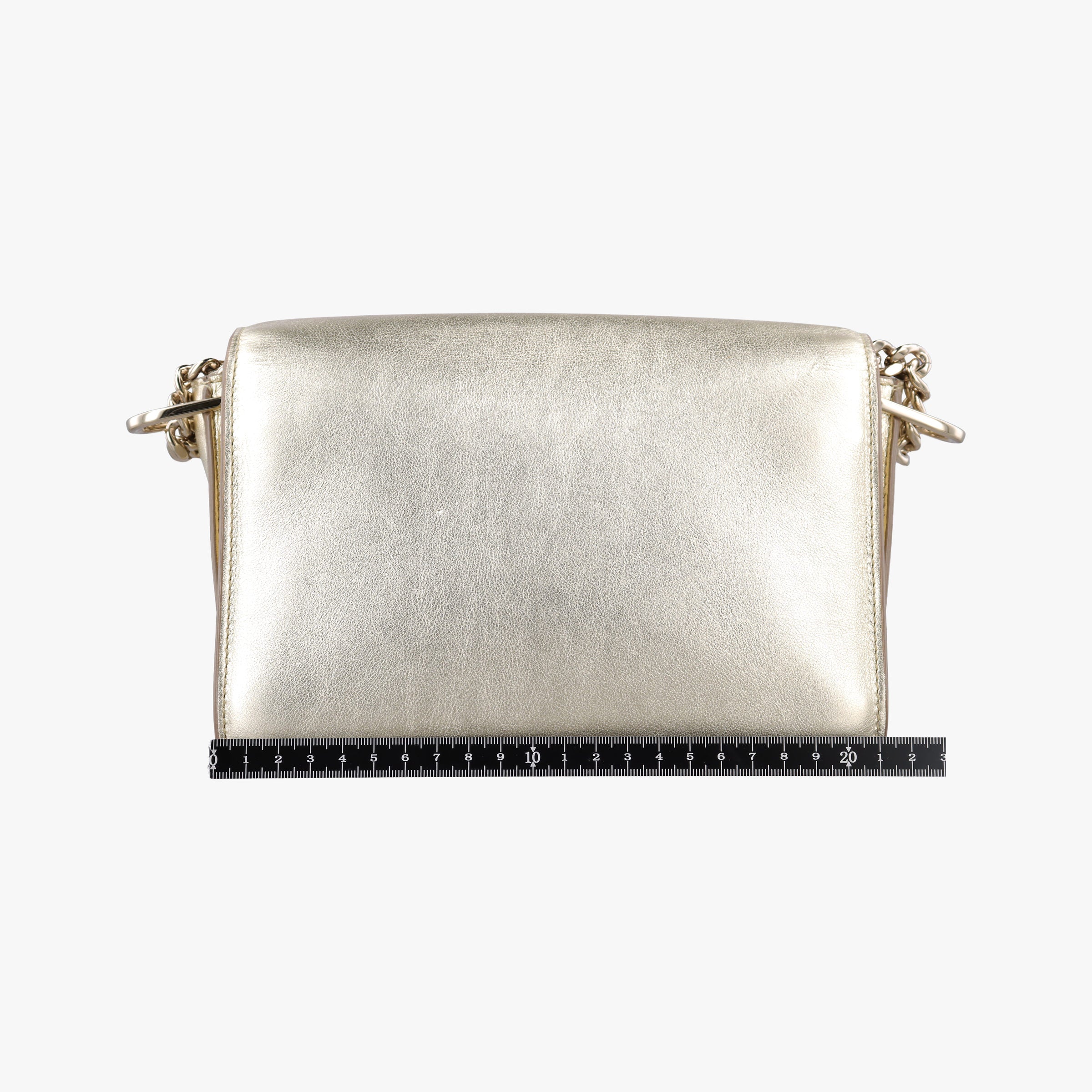 Pre-owned TODS Double T Golden Leather  shoulderbag | stylenewstar