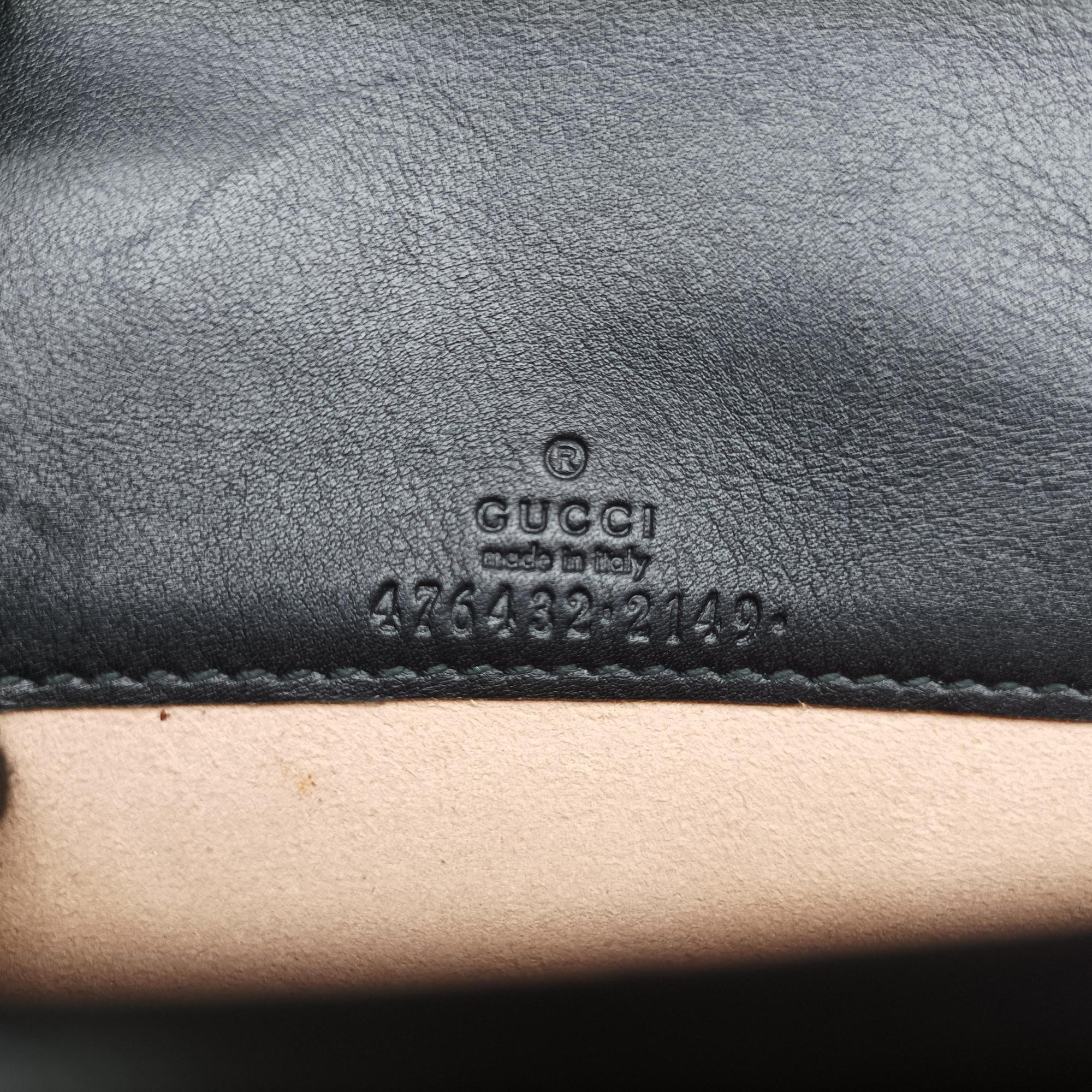 Pre-owned Gucci Dionysus Black velour 476432 shoulderbag | stylenewstar