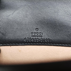 Pre-owned Gucci Dionysus Black velour 476432 shoulderbag | stylenewstar
