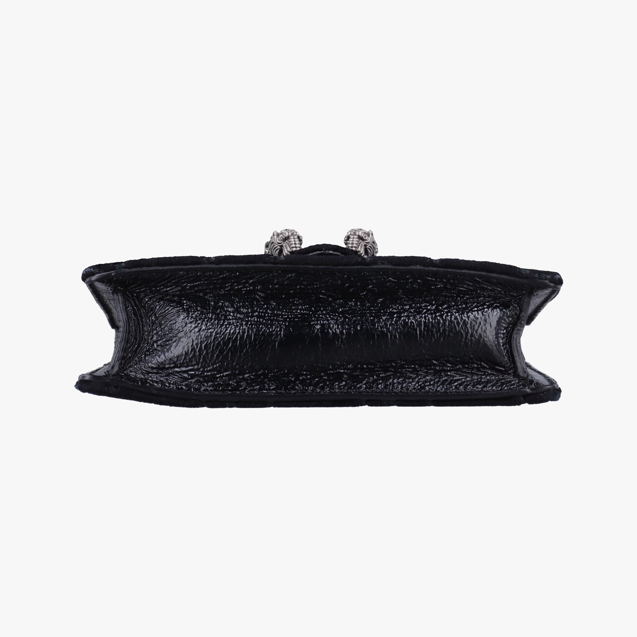 Pre-owned Gucci Dionysus Black velour 476432 shoulderbag | stylenewstar