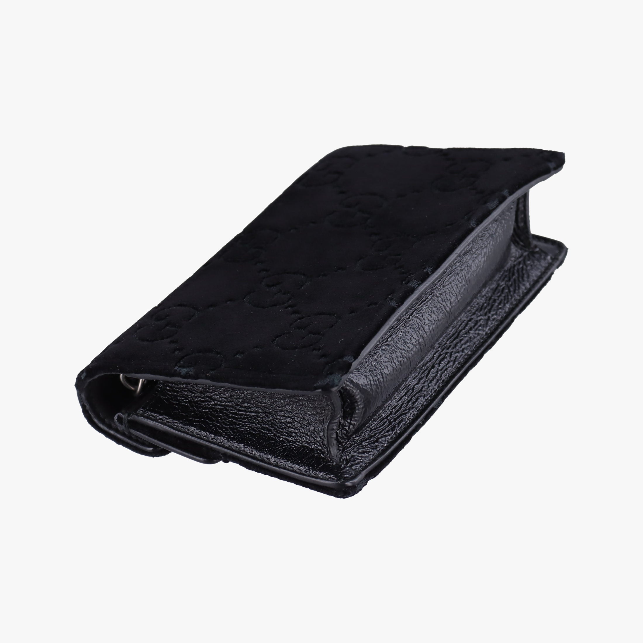Pre-owned Gucci Dionysus Black velour 476432 shoulderbag | stylenewstar