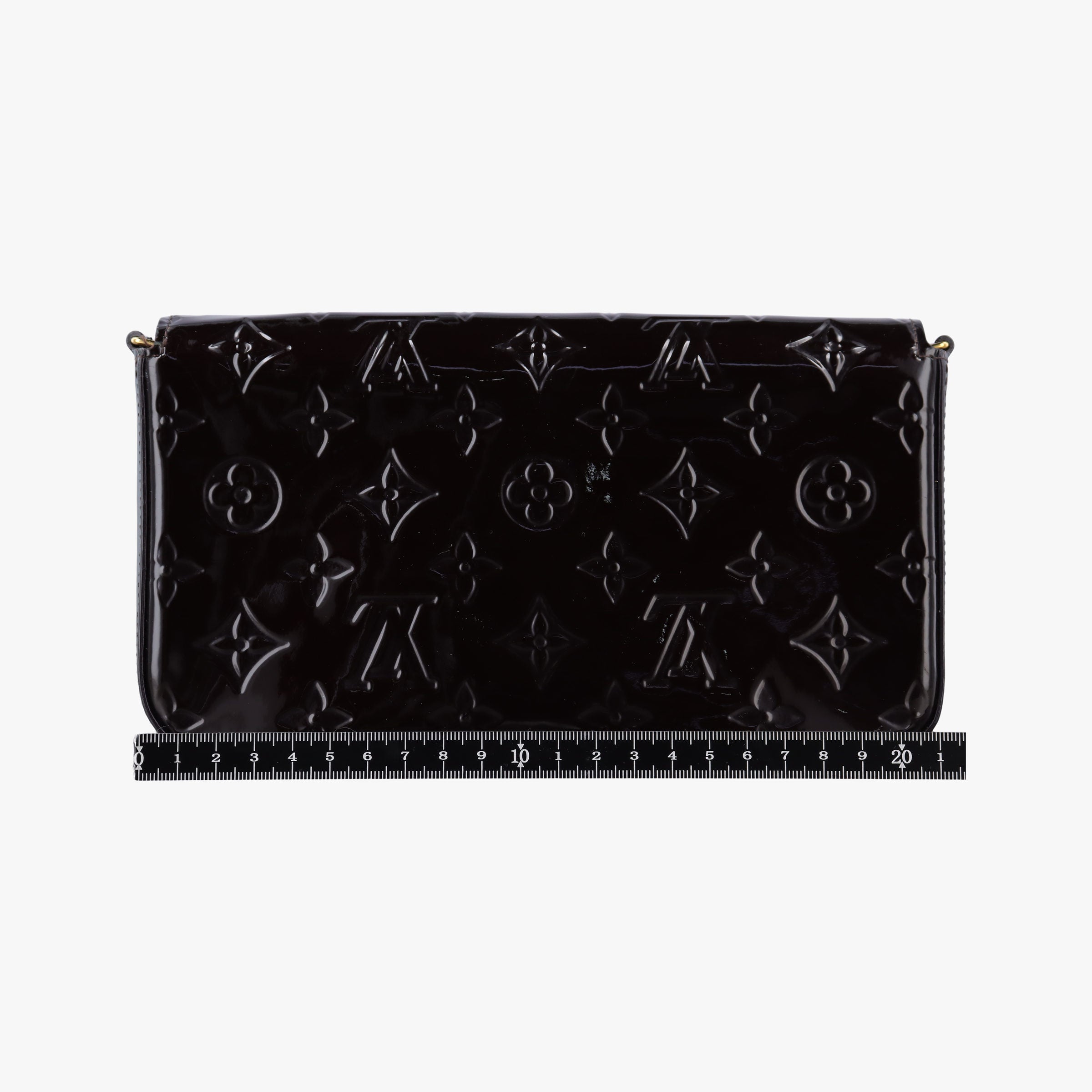 Pre-owned Louis Vuitton Pochette Felice Amarante Vernis M61267 shoulderbag | stylenewstar