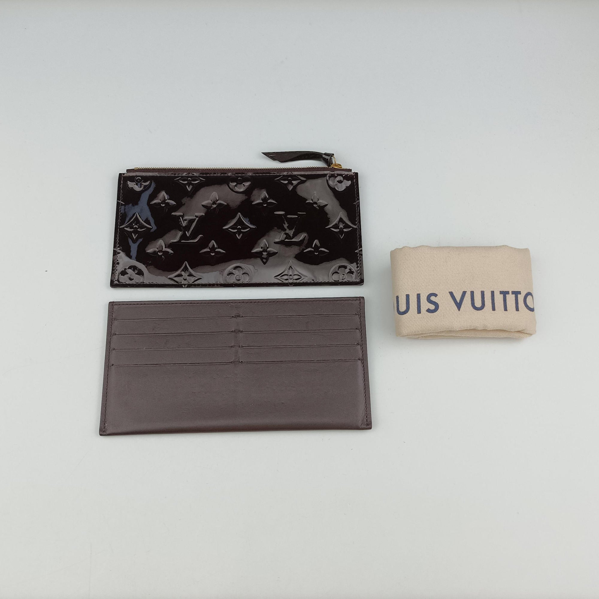 Pre-owned Louis Vuitton Pochette Felice Amarante Vernis M61267 shoulderbag | stylenewstar