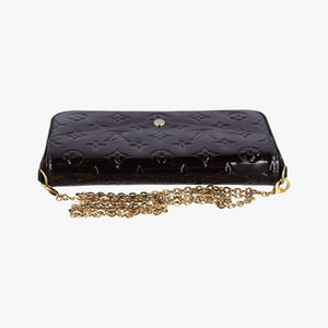 Pre-owned Louis Vuitton Pochette Felice Amarante Vernis M61267 shoulderbag | stylenewstar