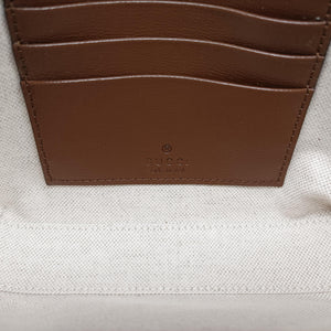 Pre-owned Gucci Interlocking G Messenger Beige × Brown PVC coated canvas× Leather 723306 shoulderbag | stylenewstar