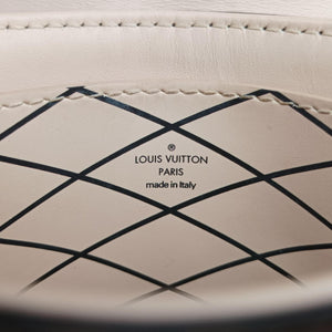 Pre-owned Louis Vuitton Vertical Trunk Pochette Brown×Black Monogram Canvas x leather M63913 shoulderbag | stylenewstar